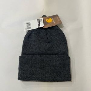 Carhartt Accessories - Cathartt Full Rib Knit Rolled Brim Beanie Hat Carhartt Accessories - Cathartt Full Rib Knit Rolled Brim Beanie Hat